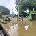 In the Town of Kalewa, the level of the Chindwin River has Reached its Worst Level in 30 years