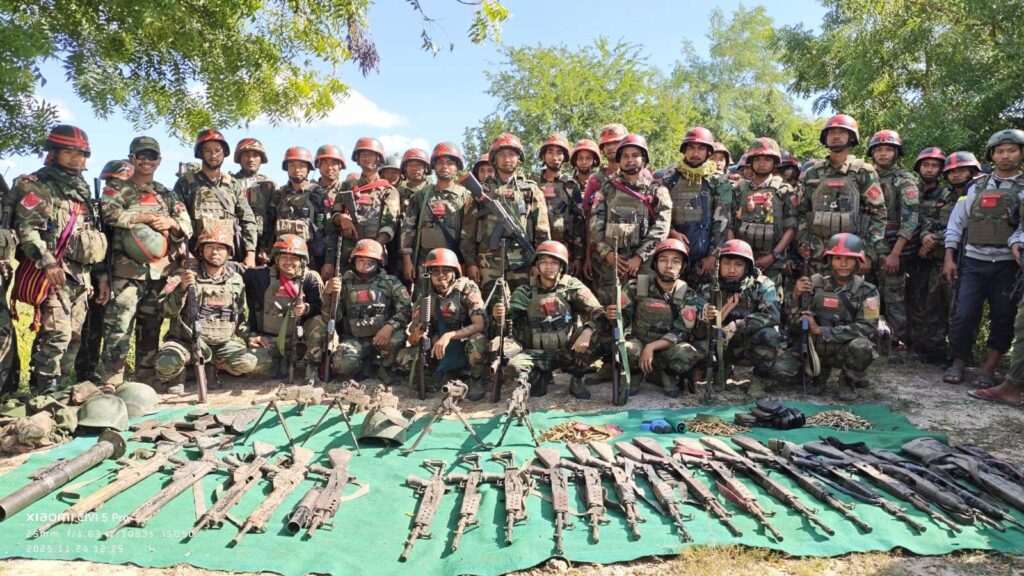 Khin Oo Township ah SAMte’ Commander akihel 60-80 kikal si, Battalion bei banah Misi luangte Revolutionary Force te’n mei halin vui bawl