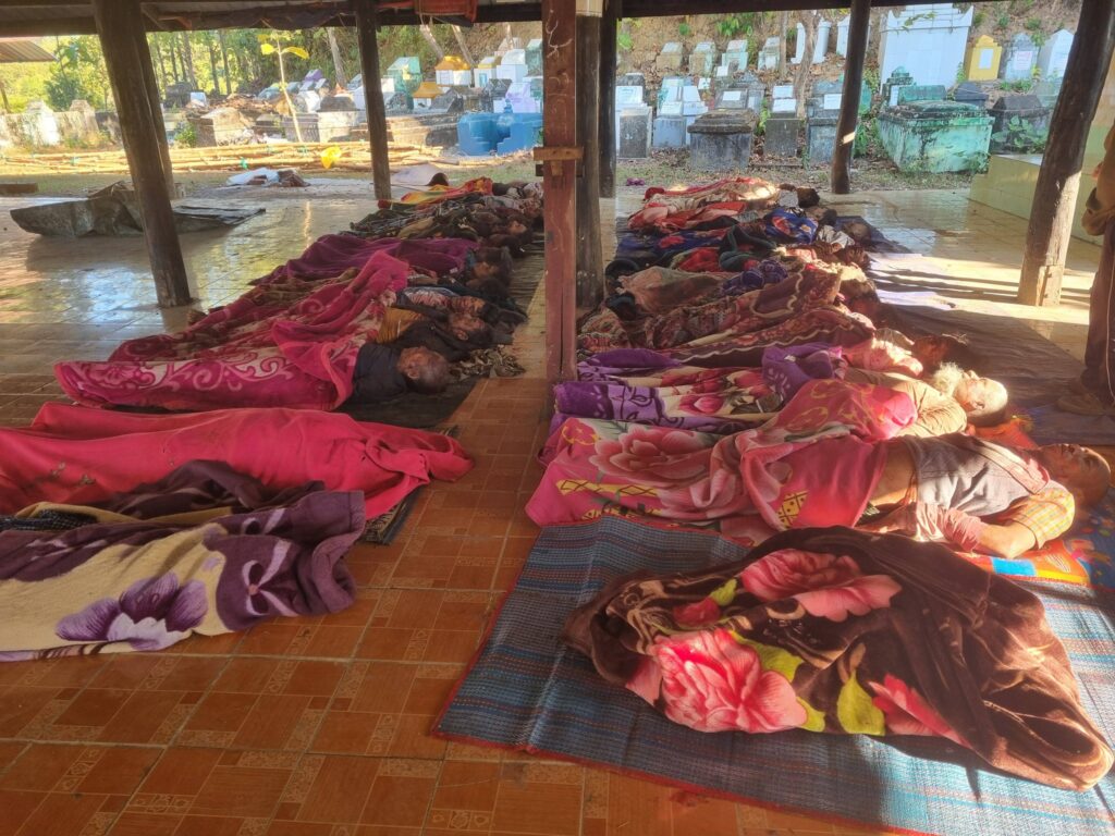 Myauk U Hospital bomb khiatna-ah Nasiatak Thuhkikna (Phulakna) Kinei ding cih Arakan Army in Pulakkhia