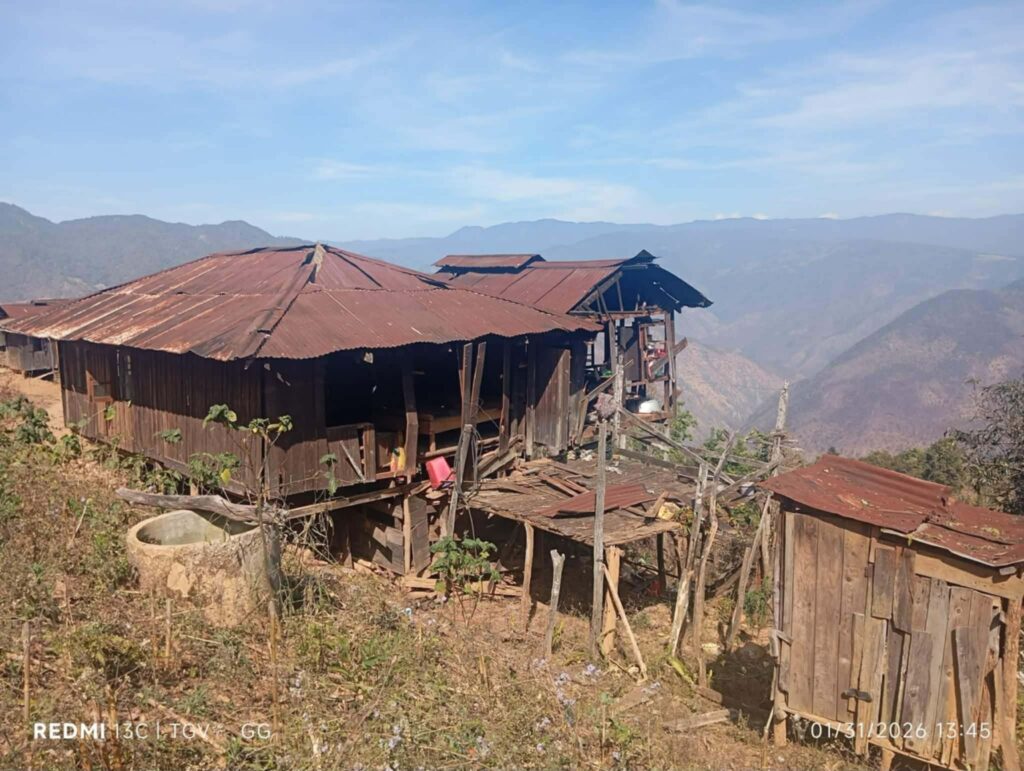 Falam Township, Sumhrang khuaneu kikapna ah SAC galkap 4 si, SAC in Vanleng tawh Nganzawl khua Bomb khiat, Pitek khat si