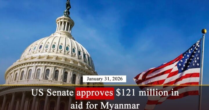 US Kumpi in 2026 Sumbul sehna ah Myanmar gam huhna $121 million piak dingin US President in Suai kaihna nei